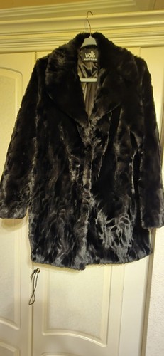 Ladies faux fur - coat, from
