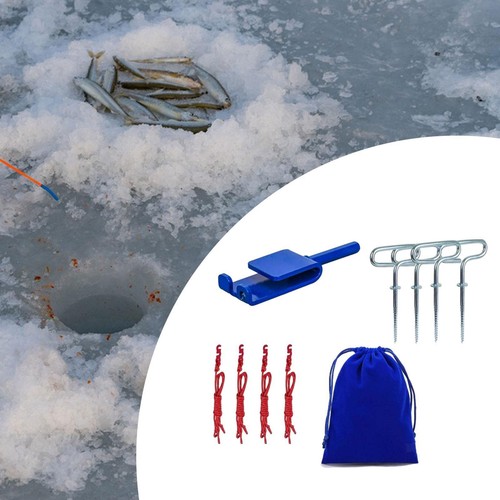 Ice fishing anchor tool winter - ice,