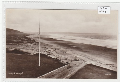 Towyn the beach a - the,