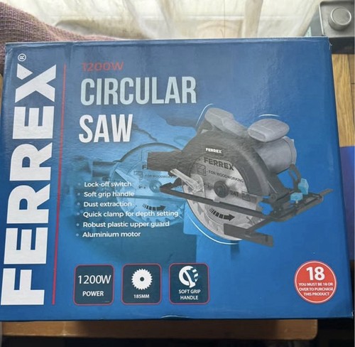 Ferrex 1200w corded circular - corded,