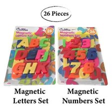 Large Magnetic Letters Alphabet  Numbers Fridge Magnets Toys Kids Learning 26PCS