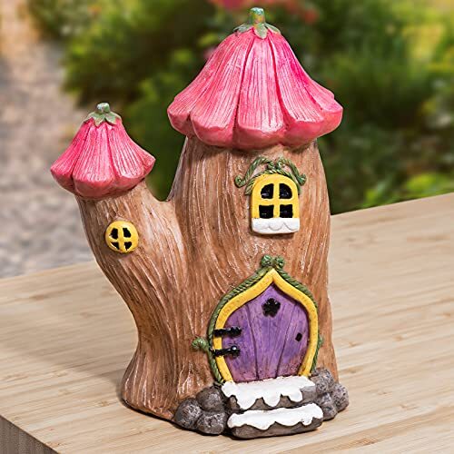 Mushroom house garden - house,