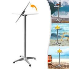 23.6" Round Pub Table Bistro