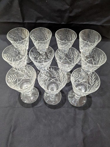 Vintage cut crystal med - crystal, med-small
