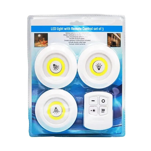 Pack led light with - led, remote
