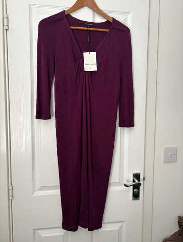 Tara jarmon purple neck long - purple,