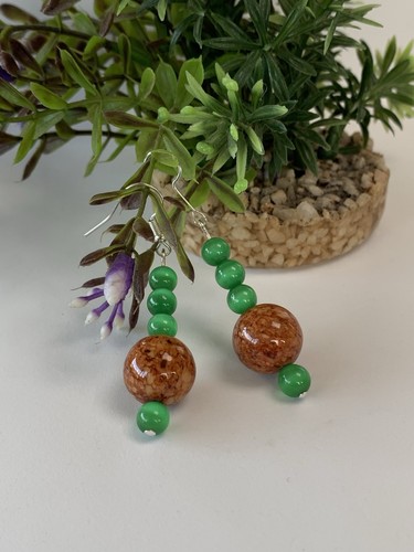 Fossil bead cat s - bead, &