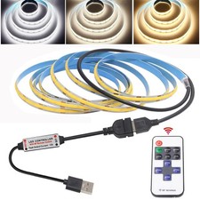 USB 5V COB LED Strip 320LED/m