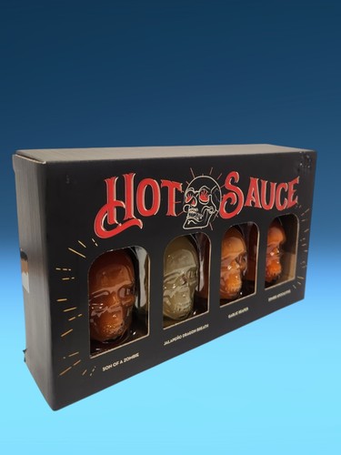 Gourmet skull hot sauce - gourmet,