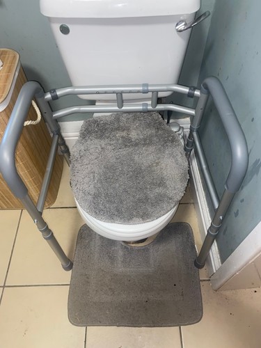 Toilet frame support standing - frame,