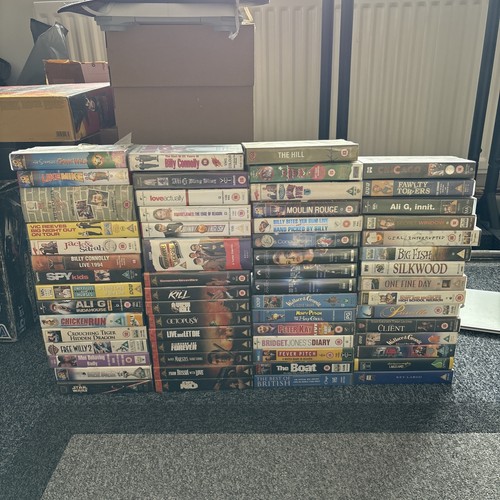 Vhs tape joblot bundle - vhs,