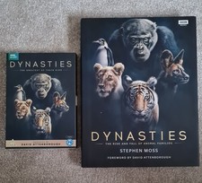 Dynasties BBC DVD David Attenborough Wildlife Series DvD & Book Set VGC Boxset