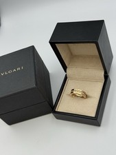 Bvlgari B.zero1 ring 18k rose gold, openwork logo, 51