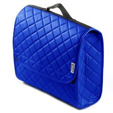 FOR CITROEN ALL MODELS - Boot Tidy Organiser Storage Car Square Bag Leather Blue