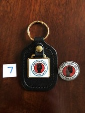 One Mod Keyring and Pin Badge