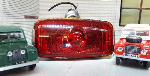 Land rover rear fog light - rear,