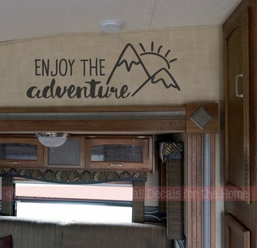 Camper vinyl art - camper, stickers
