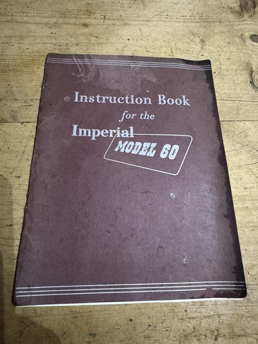 Imperial model typewriter - imperial, 60