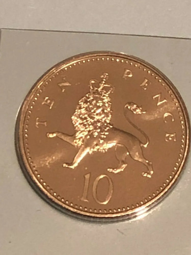 1995 10p crowned lion - 1995, ten
