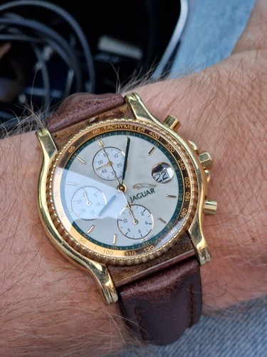 Jaguar chronograph ref 4600 - chronograph,
