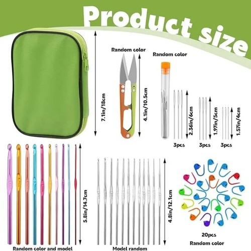 Pcs crochet needles set - crochet,