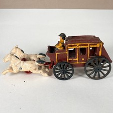 Vintage Cast Iron Stagecoach