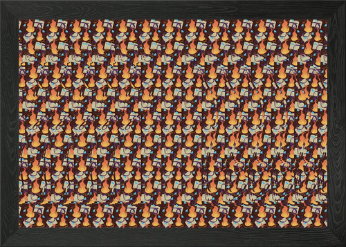 Caleb stereogram framed - caleb,