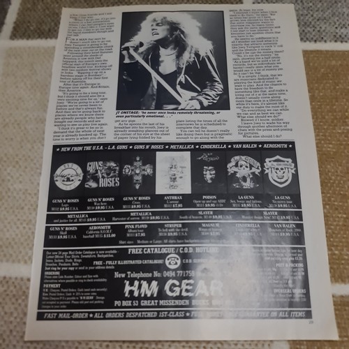 Vintage joey tempest europe - vintage,