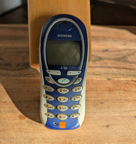 Siemens a50 blue - siemens,