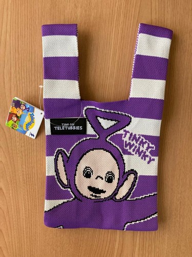 Teletubbies knit tote bag - teletubbies,