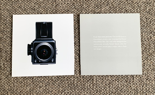 Saab hasselblad camera - saab,