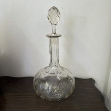 Antique  Glass Spirit Decanter