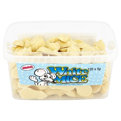 Alma white mice 120 - 120, pieces