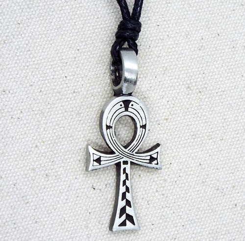 Egyptian ankh pendant necklace - egyptian,