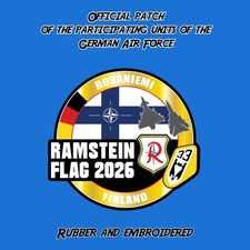 Pree Order Patch Ramstein Flag