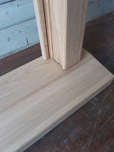 External oak reversible door - external,