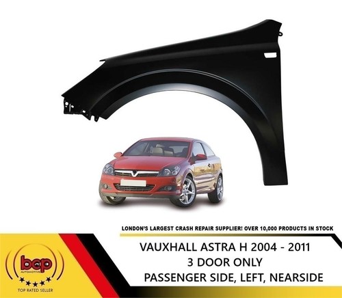 Vauxhall astra front - h, wing