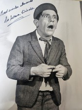 Signed Norman Wisdom 10x8
