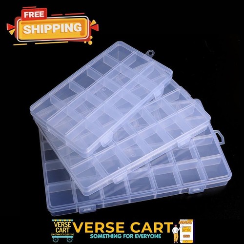 Compartments plastic box case - box,