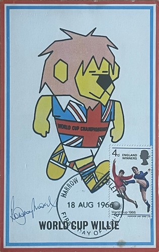 Bobby moore signed - moore,