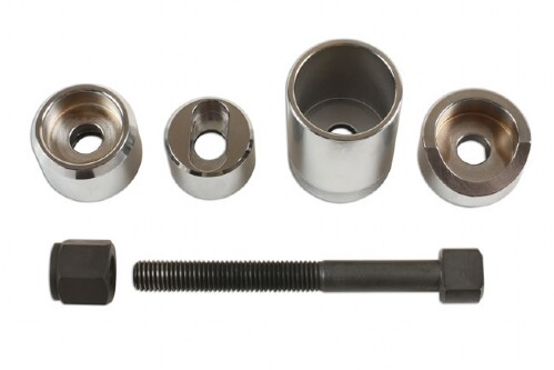Rear suspension bush removal - rear,