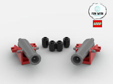 LEGO Cannon (x2) with base &