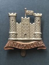 Inniskilling Dragoon Guards British Army Original Cap Badge