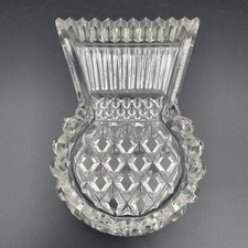 Crystal Thistle Shaped Pin