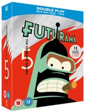 Futurama: Season 5 Blu-ray (2011) Matt Groening cert 12 4 discs Amazing Value