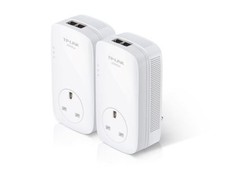 TP-Link TL-PA9020PKIT AV2000 2-Port Gigabit Passthrough Powerline Plug 2000Mbps