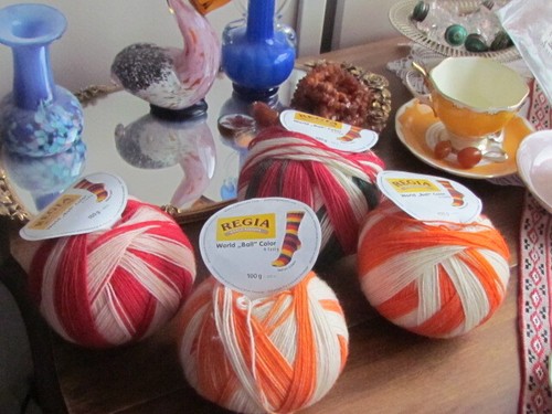 Lot skein sock yarn - skein,