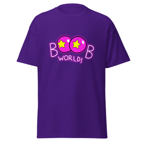 Funny boob world t shirt - 'boob, t-shirt