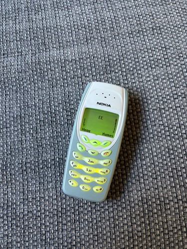 Nokia 3410 green mobile phone - nokia,