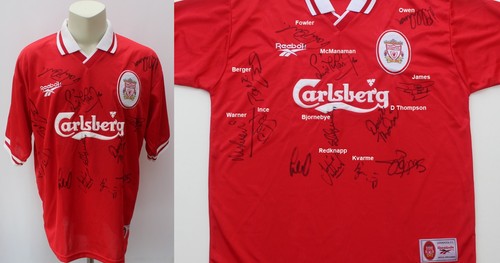 1997 liverpool home shirt - 1997-98,
